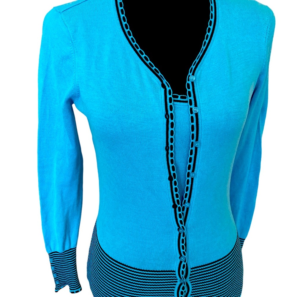 U Knit Aqua Sweater Set